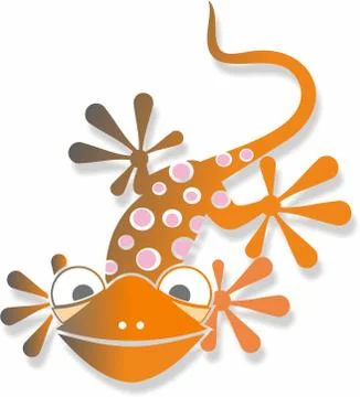 Gecko Stock Illustration