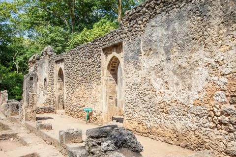 Gede ruins Stock Photos