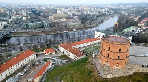 Gediminas Castle Tower Stock Photos