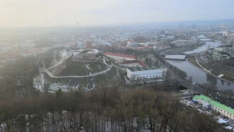 Gediminas Hill Stock Footage 166971281