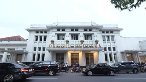Gedung Merdeka Video stock 331725552