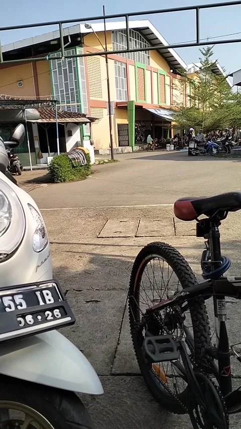 Gedung pasar Stock Footage 241049094