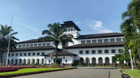 Gedung Sate Stock Footage 275243841