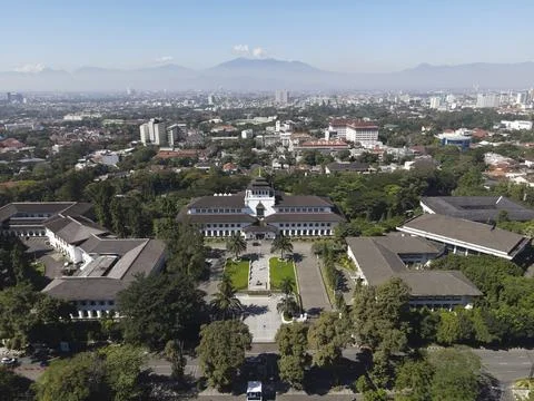 Gedung Sate, West Java Government Office, Landmark of Bandung City, Indonesia Foto stock