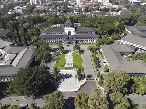 Gedung Sate, West Java Government Office, Landmark of Bandung City, Indonesia Fotos Stock