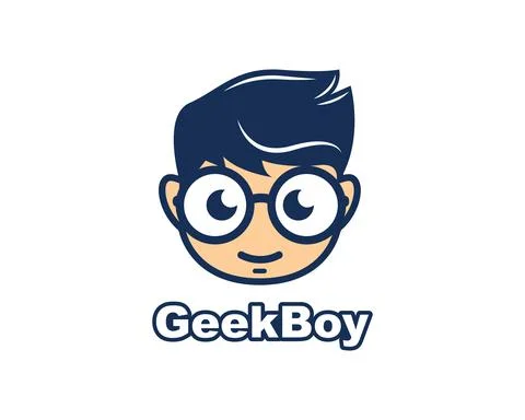 Geek boy icon vector illustration design 스톡 일러스트