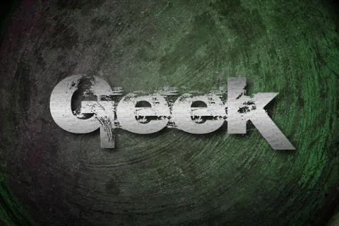 Geek concept Stock Illustration