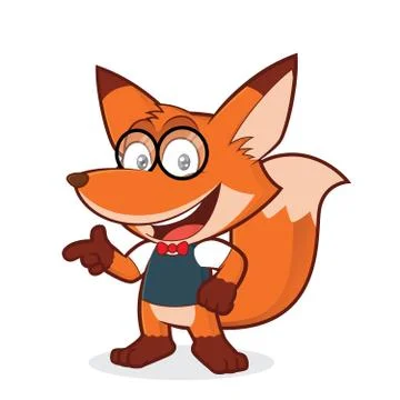 Geek Fox Stock Illustration