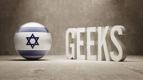 Geeks  Concept. イラスト素材