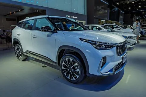 Geely Auto Makes its Debut at the 23rd Changchun Auto Expo 스톡 사진