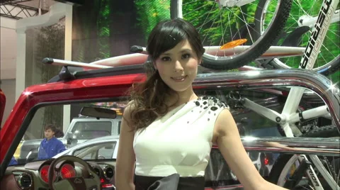 Geely Gleagle GP5 SUV, Beijing Auto Show Stock Footage 56589516