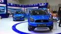 Geely at yearly automotive-show SIA 2012 in Kiev, Ukraine HD Footage