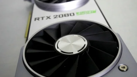 GEFORCE GRAPHICS CARD FOR PC 動画素材 120245494