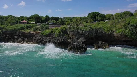 Geger Beach Bali Stock Footage 105912120