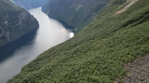 Geiranger fjord, Stock Footage 317580341
