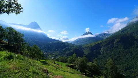 Geiranger Stock Photos