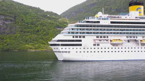 The Geirangerfjord Stock Footage 76854814
