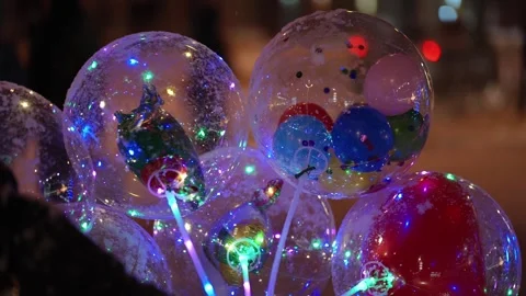Gel balls with a toy inside Stock Footage 260423369