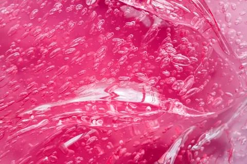 Gel bubbles background and texture. Stock Photos