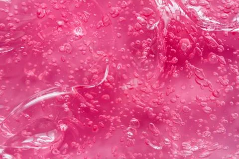Gel bubbles background and texture. Stock Photos