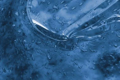 Gel bubbles background and texture. Stock Photos