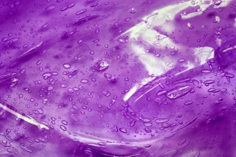 Gel bubbles background and texture. Stock Photos