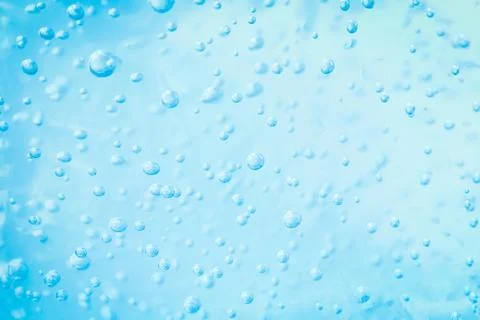Gel bubbles background and texture,Close up from Alcohol hand clean gel bottle Stock Photos
