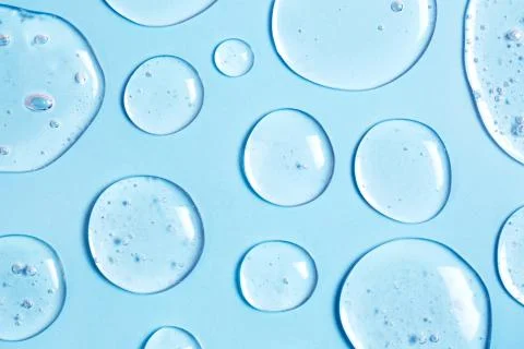 Gel drops forming a background. Stock Photos