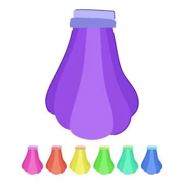 Gel ice pack for injuries vector cartoon graphic Stock Illustration