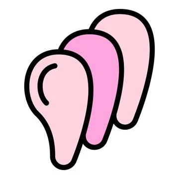 Gel patch icon vector flat Ilustración de archivo