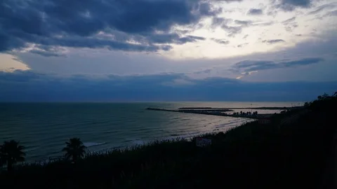 Gela time lapse 8k Stock Footage 129788192