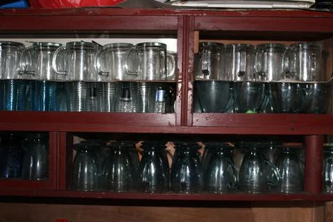 GELASS COPY Stockfoto's