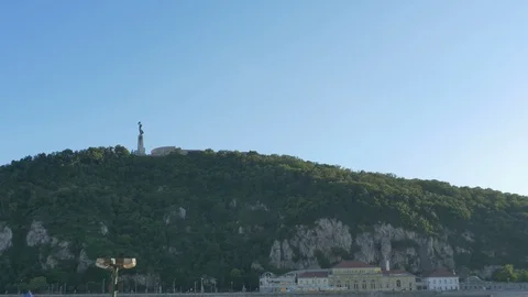 Gellert Hill in Budapest Stock Footage 92742841