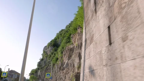 Gellert Hill Hillside, Buda, Budapest Stock Footage 90736006