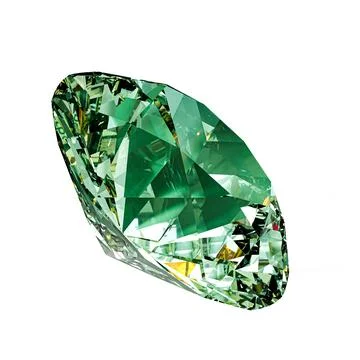 Gem isolated on white background Stock Illustration
