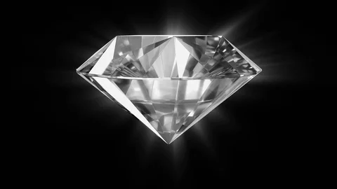 Gem jewelry rotating Stock Footage 79733371