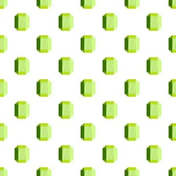 Gem pattern seamless vector Stock Illustration
