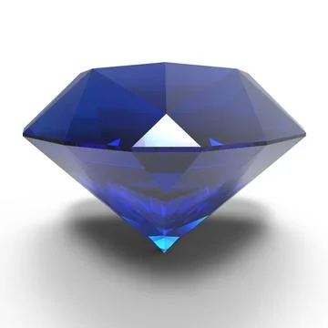 Gem Stone Gem Stone. Rendering jewelry gem on white background. Copyright:... Foto stock