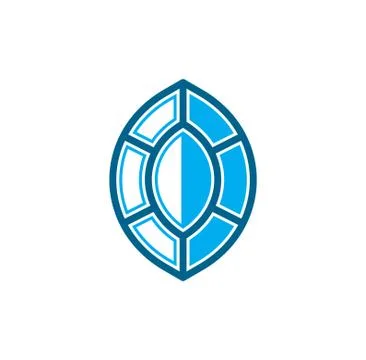 Gem stone icon on background for graphic and web design. Creative illustration Stock Illustration