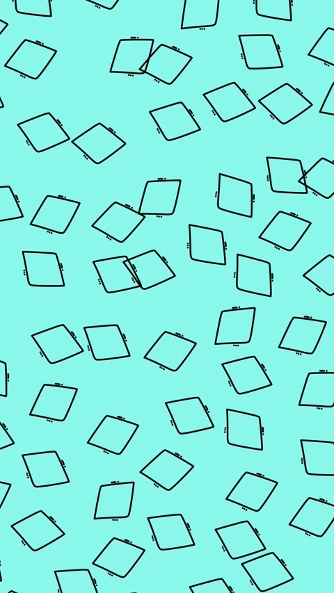 Gemetry shape, seamless pattern, motion background Vídeos de archivo 334102645