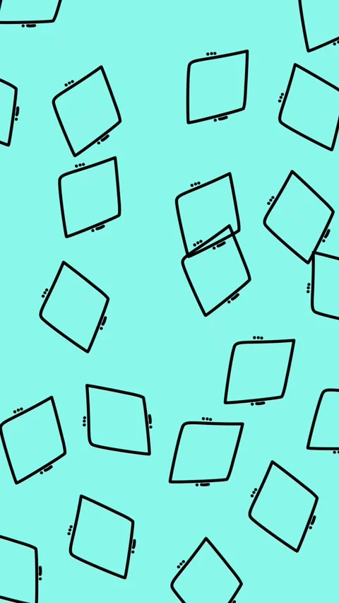 Gemetry shape, seamless pattern, motion background 库存影片 334102647