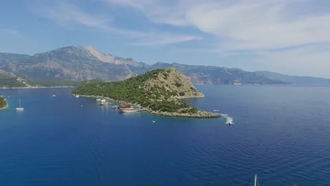 Gemiler Island 01 Stock Footage 155704066