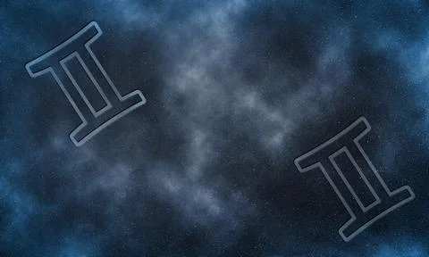 Gemini and Gemini Compatibility Stock Illustration