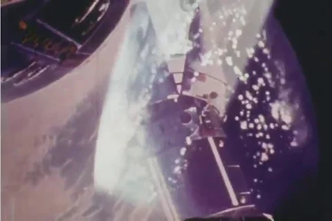 Gemini brought a new level of accuracy to the space program and then the Apollo Vídeos de archivo 90404746