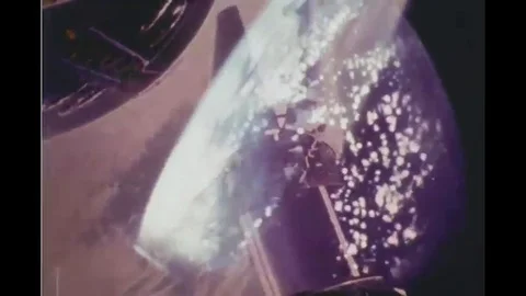 Gemini brought a new level of accuracy to the space program and then the Apollo Vídeos de archivo 116494880