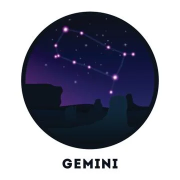 Gemini Stock Illustration
