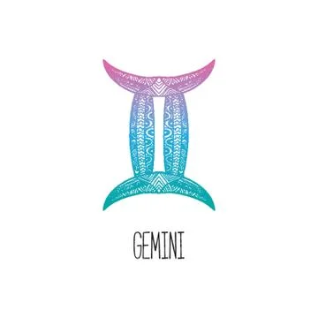 Gemini Stock Illustration