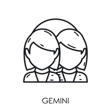 Gemini Stock Illustration