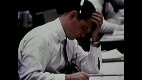 Gemini XII navigates through space and prepares to rendezvous with Agena, in Video stock 79515954