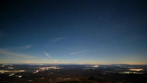 Geminids meteor shower time-lapse, 2021.12.13. part 1 Stock Footage 168477832